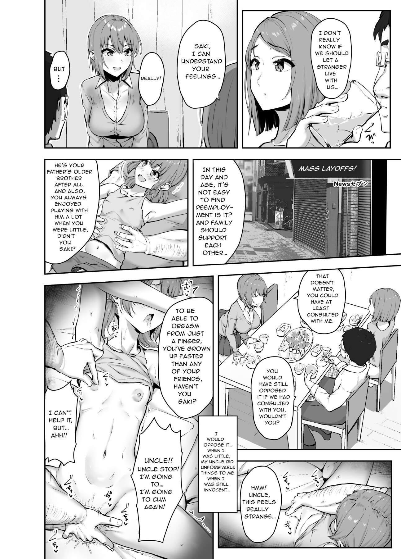 Hentai Manga Comic-Devouring My Niece's Hole-Read-4